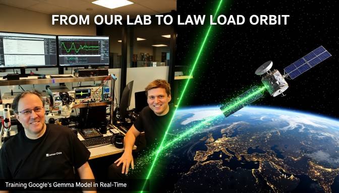 First AI Model Trained in Orbit on Satellite