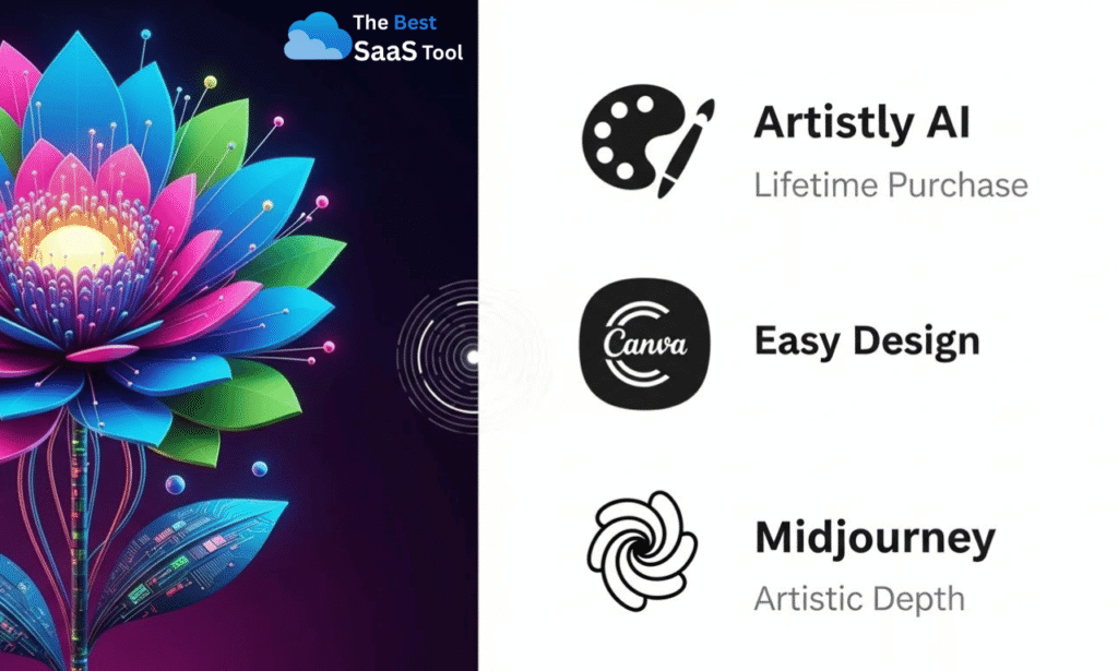 Artistly AI vs Canva vs Midjourney
